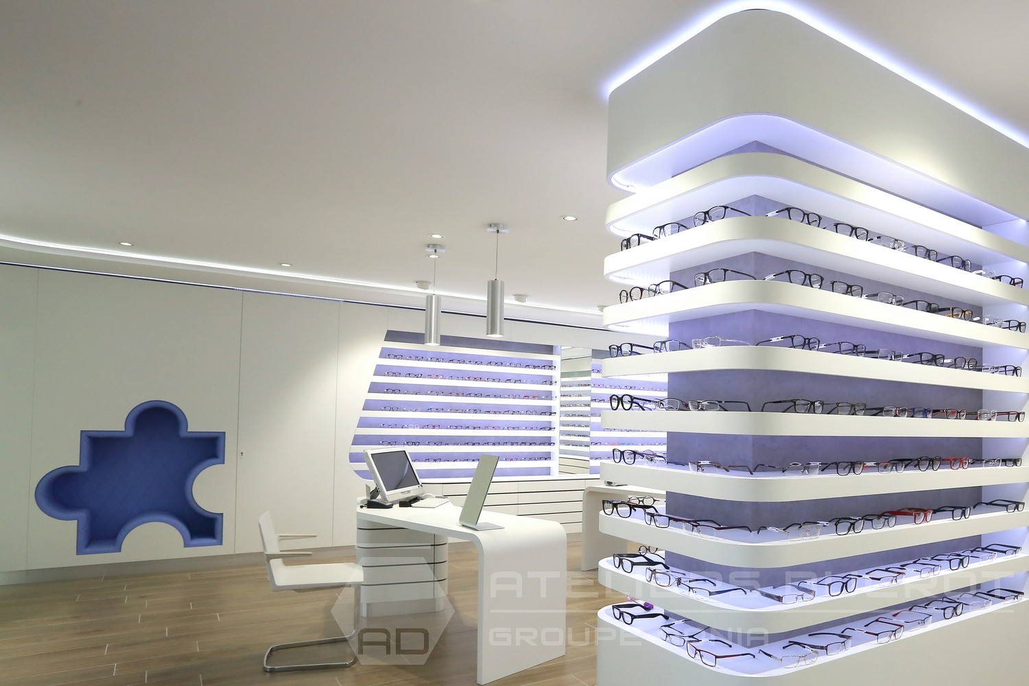 Zeiss store by Ateliers Ducrot